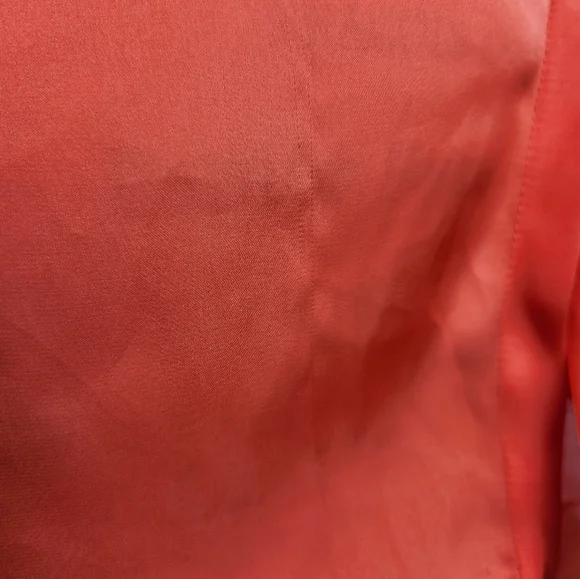 DKNY Red Ruffle Blouse - Picture 5 of 12